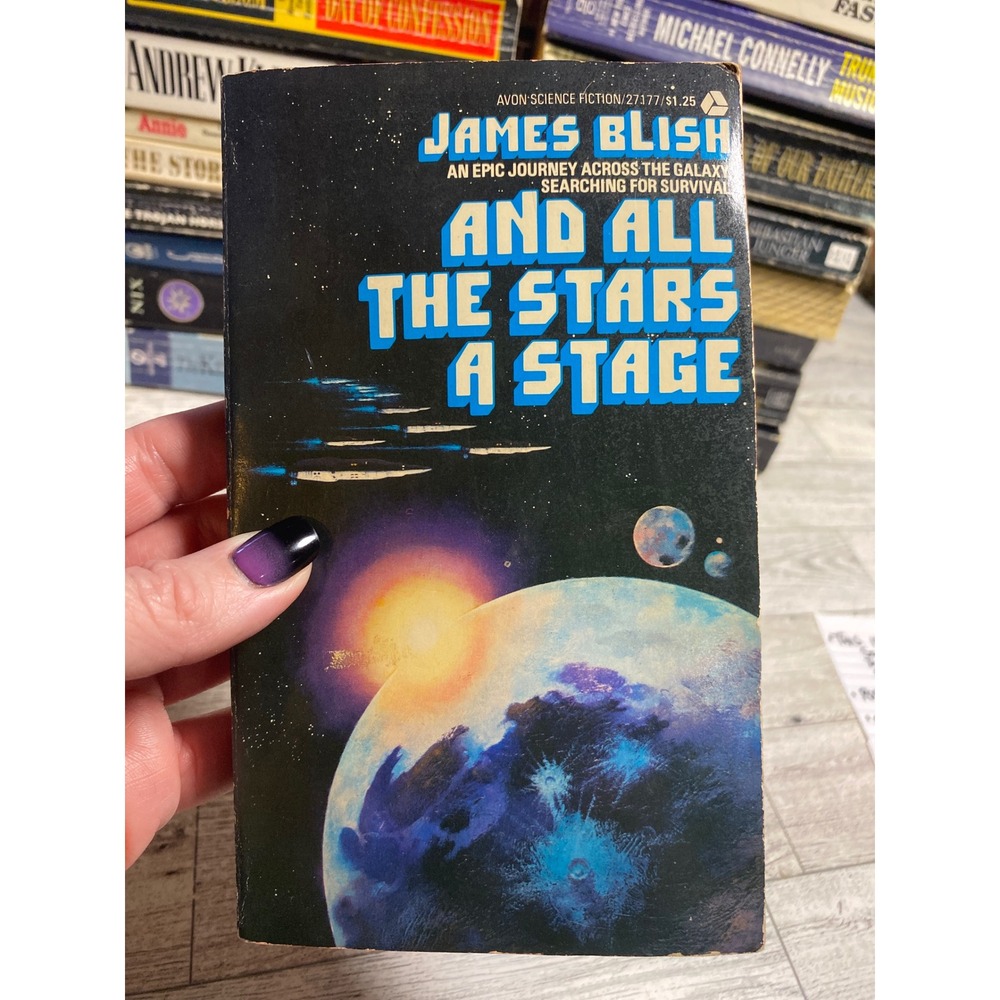 And All The Stars‎ A Stage James Blish Vintage Paperback Science Fiction 1974
